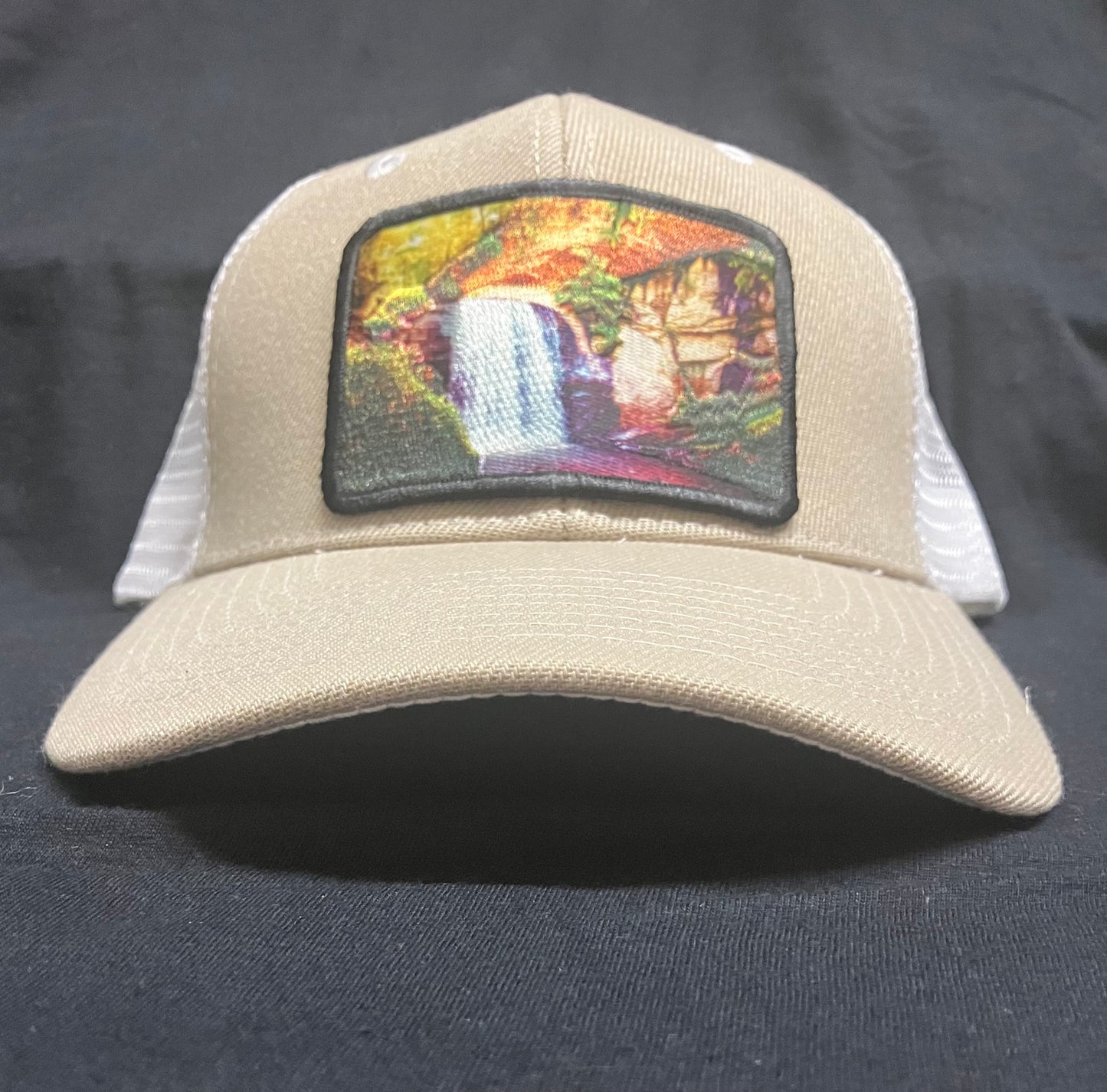 Trucker Hats - Looking Glass Falls Patch - Structured with Mesh Snap Back