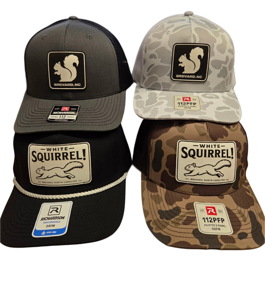 Trucker Hats - Richardson - White Squirrel Patch - Brevard NC