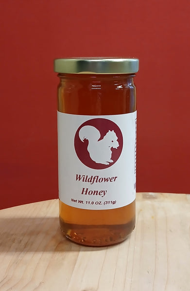 Honey made Especially for the White Squirrel Shoppe