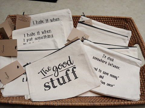 Bags - Zipper Pouch for Purses, Backpacks