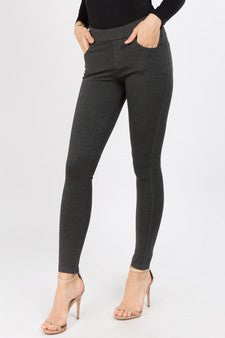 Clothing - Perfect Black Ponte Pants in Plus Sizes