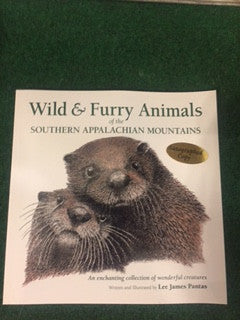 Wild and Furry Animals of the Southern Appalachian Mountains by Lee James Pantas, an illustrated softcover book with wildlife fact sheets for all ages"