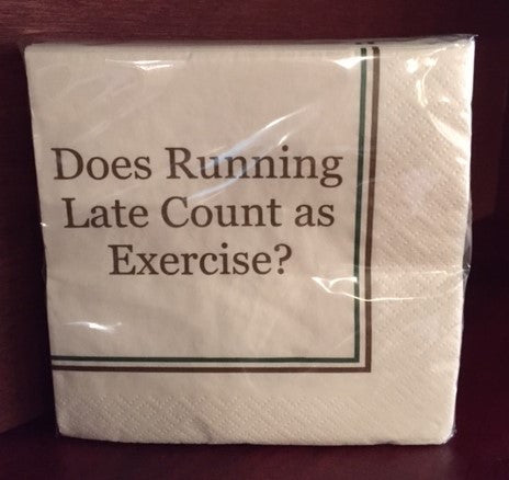 Napkins - Cocktail size for Happy Hour - Funny for Everyone