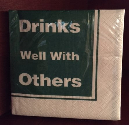 Napkins - Cocktail size for Happy Hour - Funny for Everyone