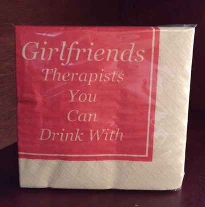 Napkins - Cocktail size for Happy Hour - Funny for Everyone #