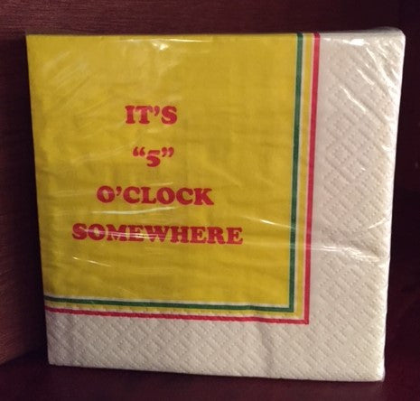 Napkins - Cocktail size for Happy Hour - Funny for Everyone