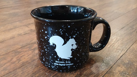 Drinkware - Coffee Mug - Campfire Style with Brevard, NC Logo