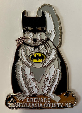Magnet - Metal - White Squirrel Batman