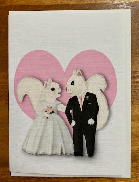 Notecards - White Squirrels in a Variety of Sports Activities by Christine Pentecost