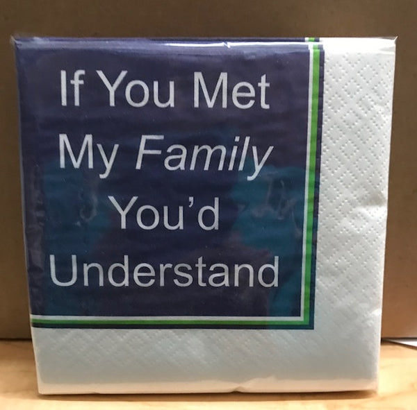 Napkins - Cocktail size for Happy Hour - Funny for Everyone #
