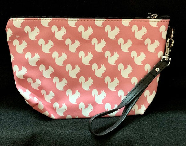 Bags - Cosmetic Bag with our White Squirrel Design - Small