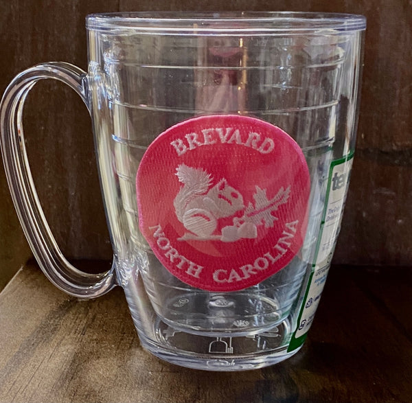 Drinkware - Tervis 16oz coffee mug with custom squirrel patch