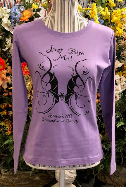 T-Shirt - For Women - Transylvania County, Brevard, NC - Long-Sleeve, Crew Neck