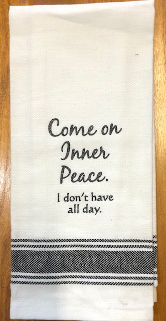 Towel - Bistro Towels with Funny Quotes