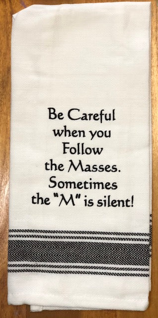 Towel - Bistro Towels with Funny Quotes