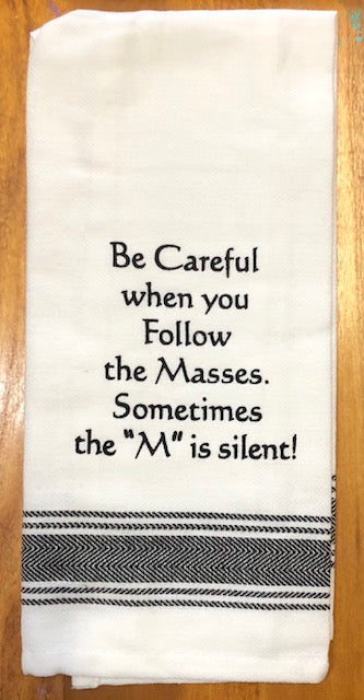 Towel - Bistro Towels with Funny Quotes