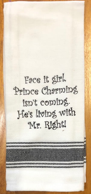 Towel - Bistro Towels with Funny Quotes
