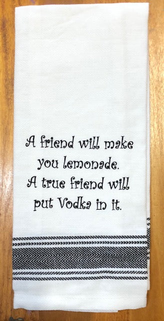 Towel - Bistro Towels with Funny Quotes