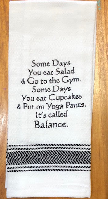 Towel - Bistro Towels with Funny Quotes