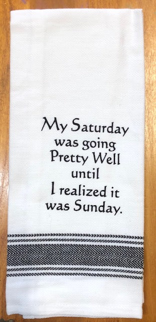 Towel - Bistro Towels with Funny Quotes