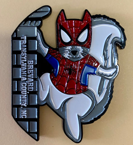 Magnet - Metal - White Squirrel Spiderman