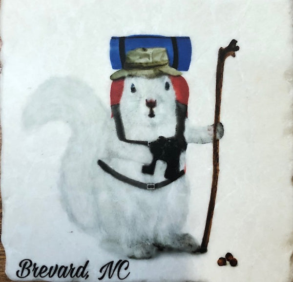 Magnet - Tile - White Squirrel Sports & Hobby Enthusiasts