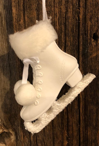 Ornament - Ice Skates made from Polyresin - 3 Colors