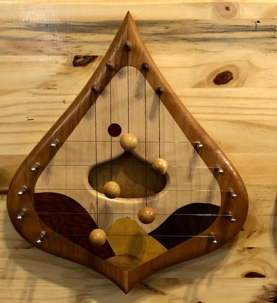 Door Harp - Handcrafted - 5-String Inlay