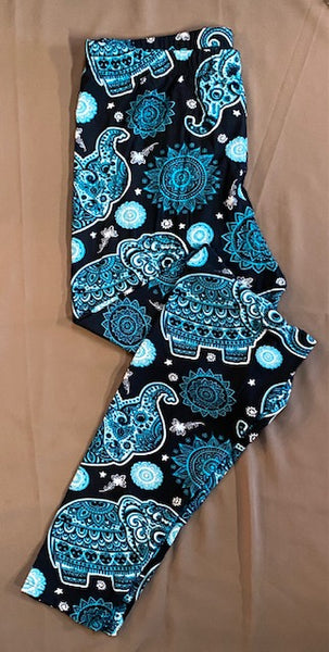 Leggings - Buttery Soft in Extra Plus Size - Fits Sizes 22-30 (Size 3X-5X