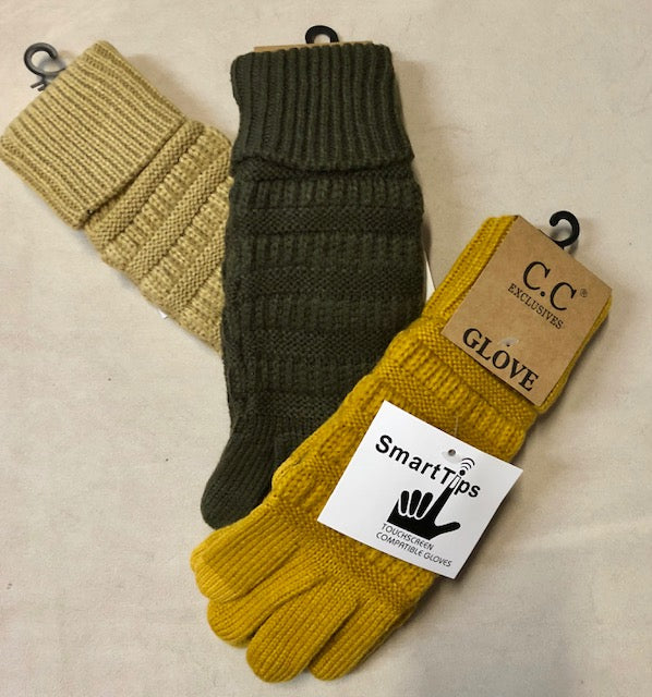Gloves - Texting Gloves to Match "CC" Beanies