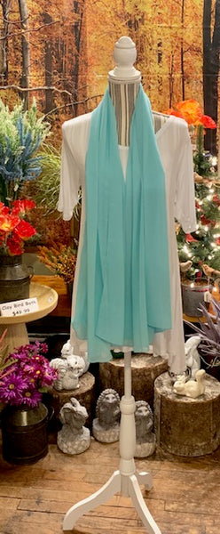 Scarf - Chiffon Long Solid-Color Scarf