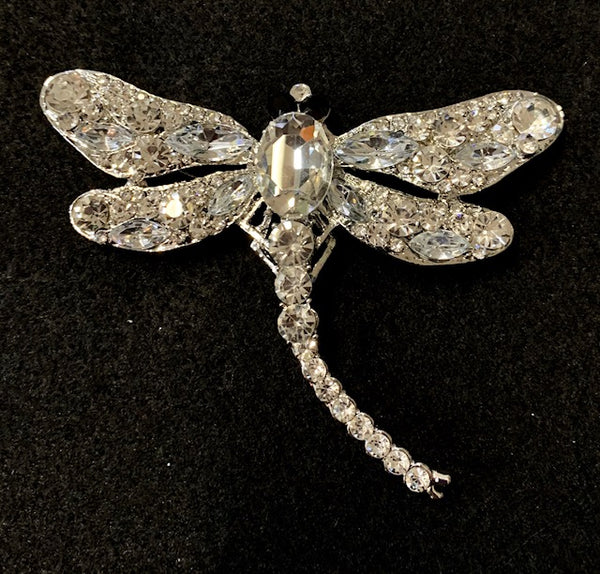 Jewelry - Colorful Crystal Dragonfly Brooches