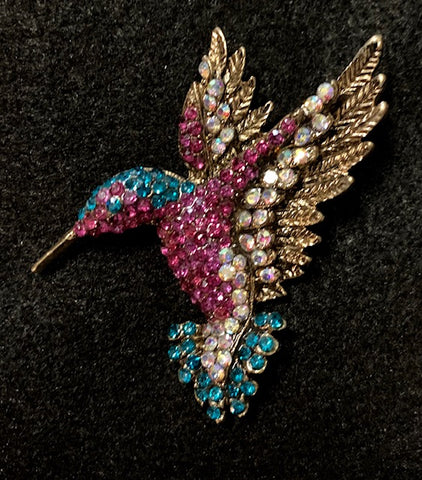 Jewelry - Crystal Hummingbird