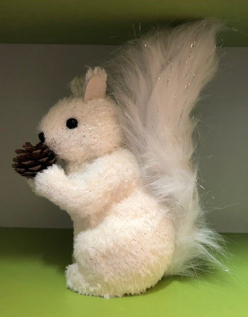 Home Accessories - Mama and Baby White Squirrels
