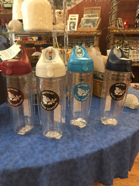 Drinkware - Tervis with Custom White Squirrel - 24 oz water bottle