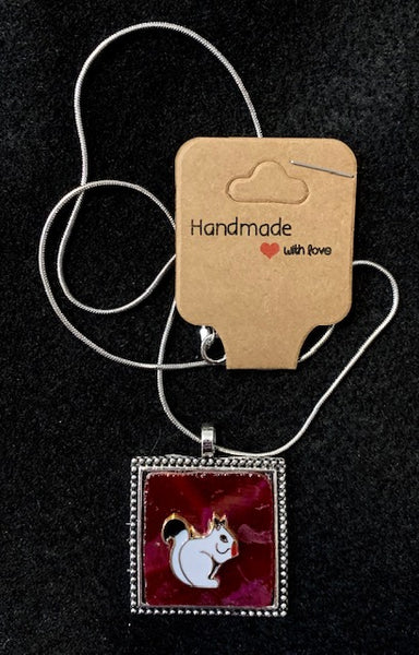 Jewelry - Original Stained Glass Necklaces by Angela
