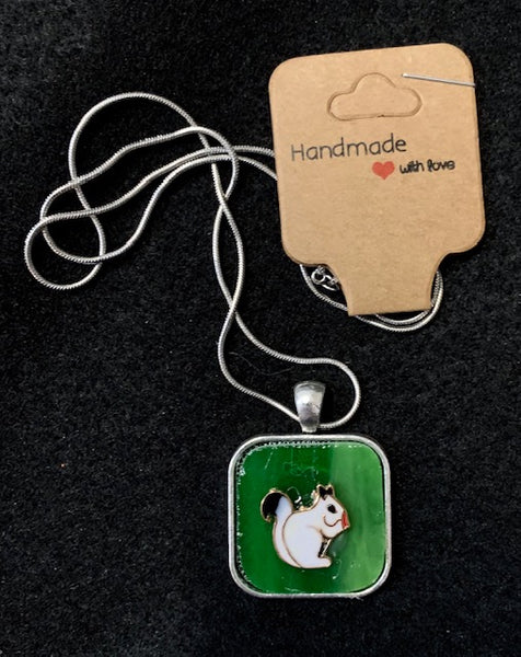 Jewelry - Original Stained Glass Necklaces by Angela