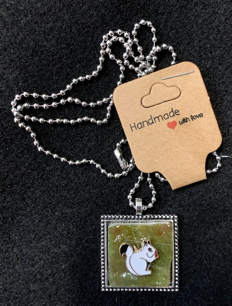 Jewelry - Original Stained Glass Necklaces by Angela