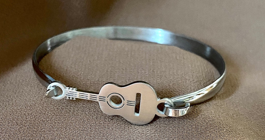 Jewelry - Bracelet - Guitar Band in Stainless Steel