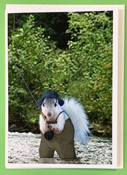 Notecards - White Squirrels in a Variety of Sports Activities by Christine Pentecost