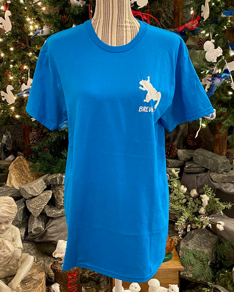 T-Shirt - Adult - I've Got Your Back & Birdseed - Short Sleeve Crew Neck in Sapphire Blue