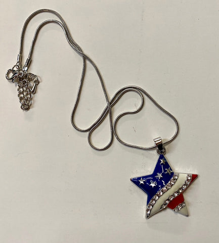 Jewelry - Patriotic Star Necklace
