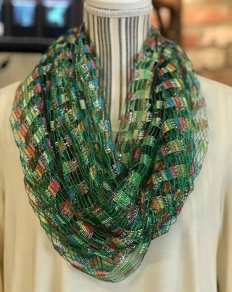Clothing Accessory - Metallic Infinity Scarf