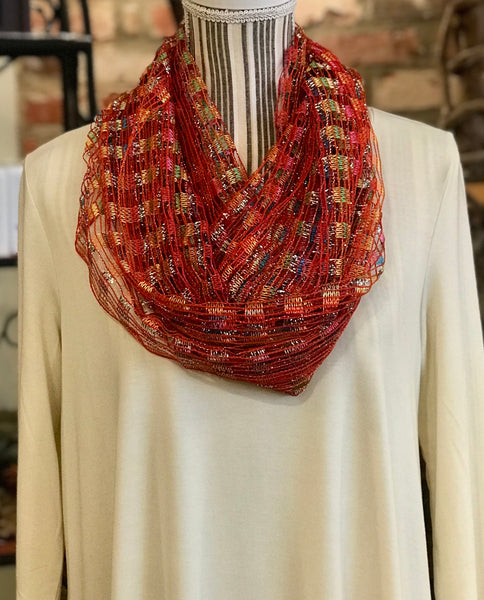Clothing Accessory - Metallic Infinity Scarf
