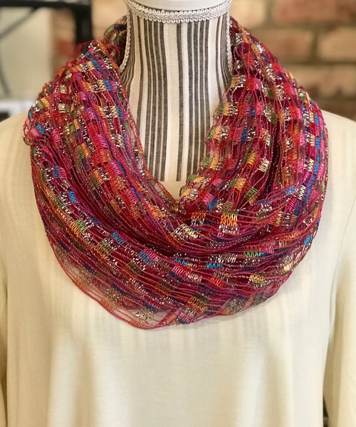 Clothing Accessory - Metallic Infinity Scarf