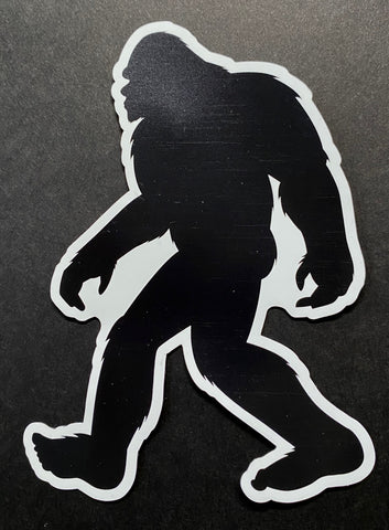 Magnet - Bigfoot/Sasquatch - 5" high x 3.57" wide die-cut for fridge or car