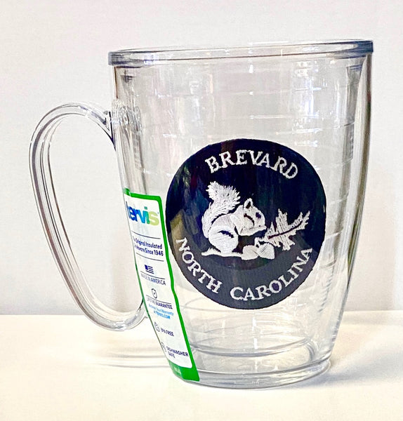 Drinkware - Tervis 16oz coffee mug with custom squirrel patch