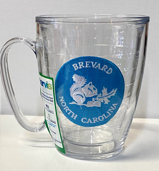 Drinkware - Tervis 16oz coffee mug with custom squirrel patch