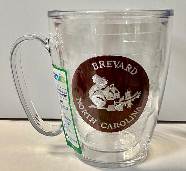 Drinkware - Tervis 16oz coffee mug with custom squirrel patch