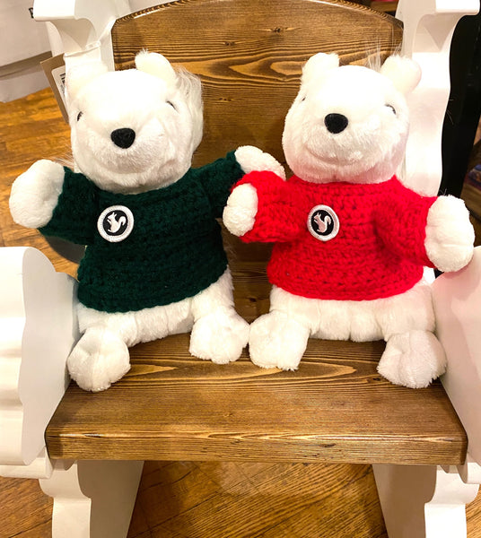 Squirrel Sweater - Hand-Crocheted Sweater for Black Nose Stuffed Squirrel